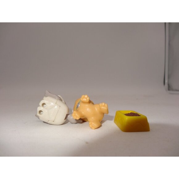 Littlest Pet Shop Cutesy Kittens with Cat and Mouse1992 Kenner an White Kitty - Picture 16 of 16
